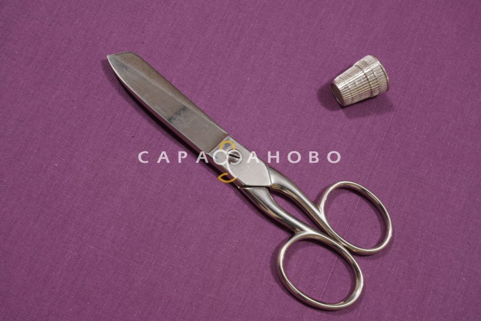 Ткань Поплин 220 см Баклажан рис.21080/35001