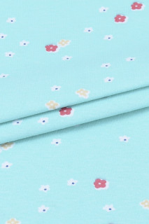 Ткань 30/1 ОЕ Кулирка Набивная Пигмент Чулок tb4046-v-002