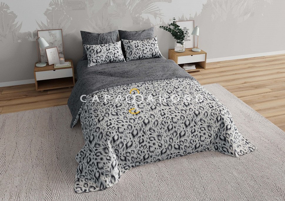 Ткань Перкаль 220 см рис. Саванна 1 (основа)