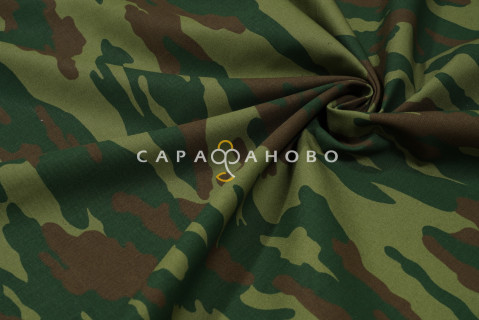 Ткань Саржа 150 см 240 гр рис 13-1 Флора