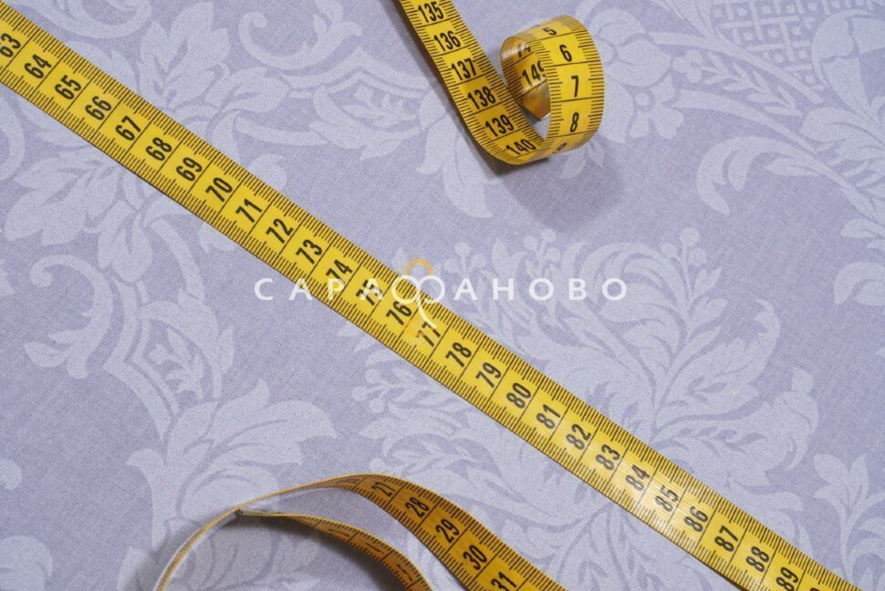 Ткань Поплин Жаккард 220 см рис. 10333/9 Графит