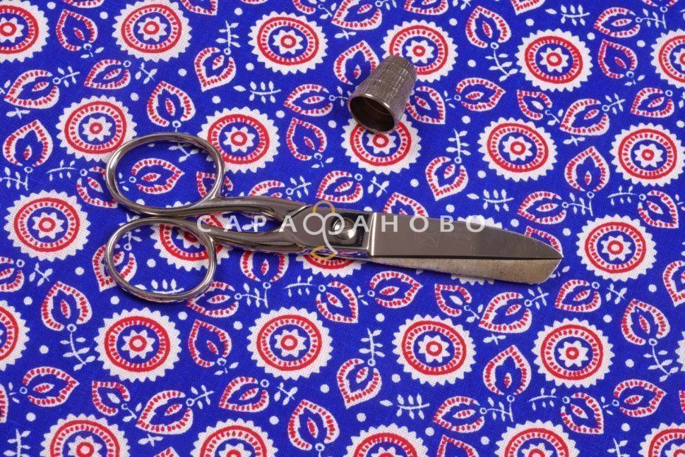 Ткань Бязь 150 см Плательная Коллекция рис 10174 вид 3