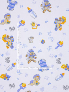 Фланель набивная 90 см, 897-2п Baby 175 +/-5 г/м2
