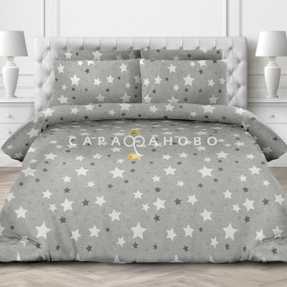 Ткань Бязь Комфорт 220 см рис 21169 вид 1 Stardust основа