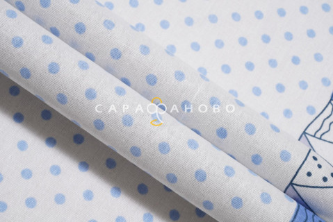Ткань Бязь 150 см рис. 7961 вид 1 Малыши
