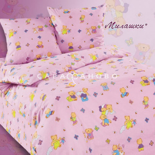 Ткань Поплин 150 Детская коллекция "Милашки" рис 4500 вид 2