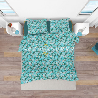 Ткань Бязь 150 см 120 гр рис. 133в3/8 Перья