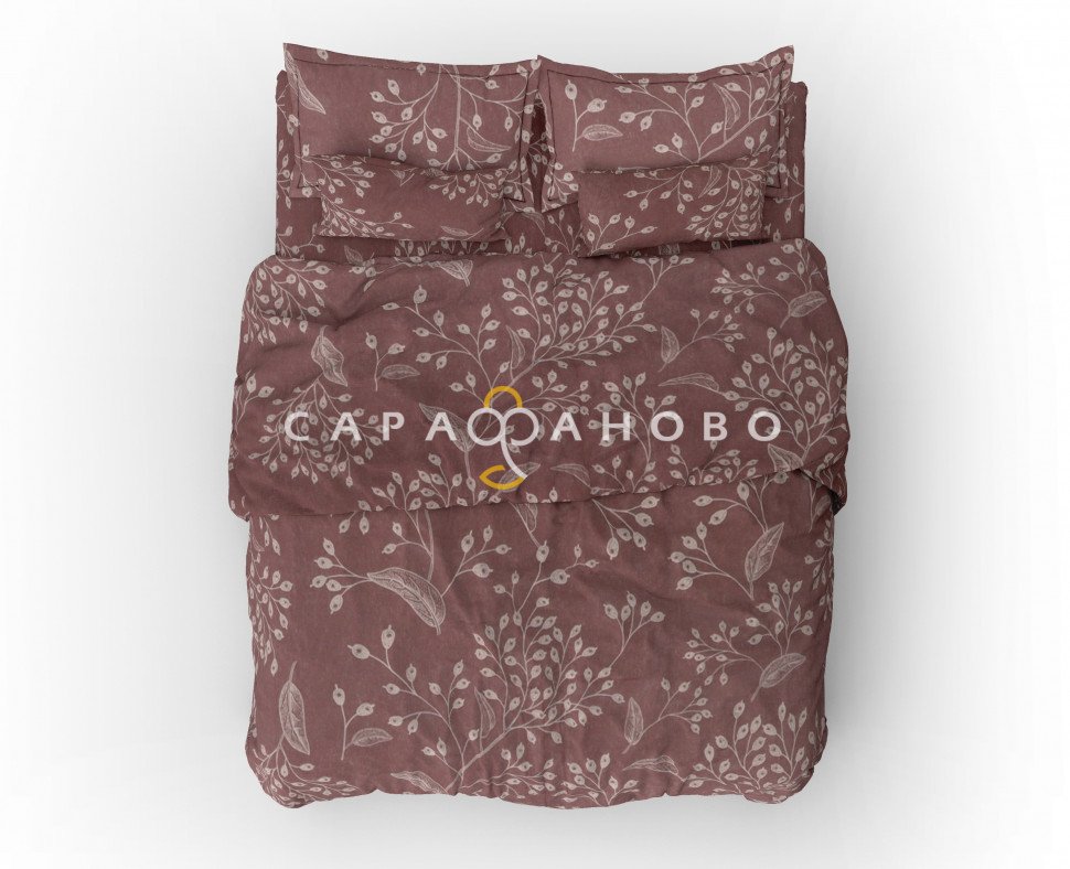 Ткань Бязь 150 см 140 гр рис. 239в1 Барбарис