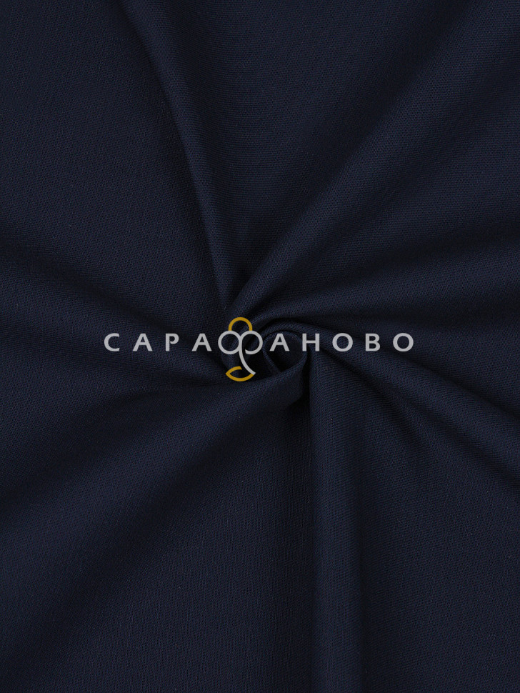 Саржа гладкокрашеная 150 см, 02 Синий 240 +/- 13 г/м2
