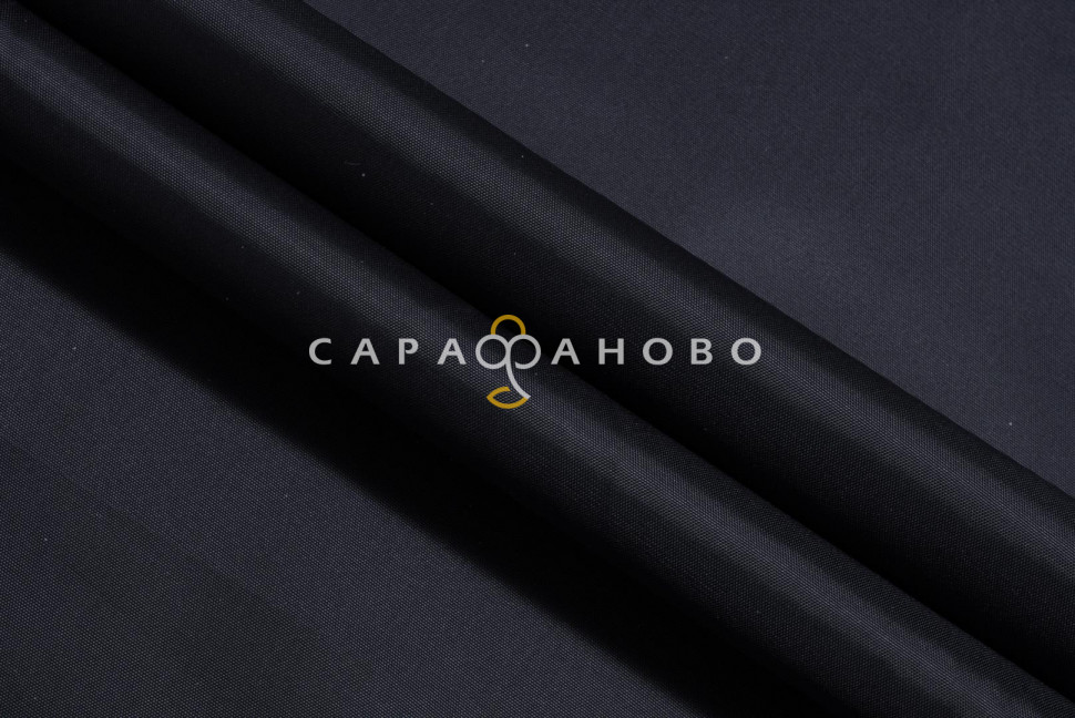 Оксфорд 200 гл/кр D PU 1000 150 см рис черный сорт 2