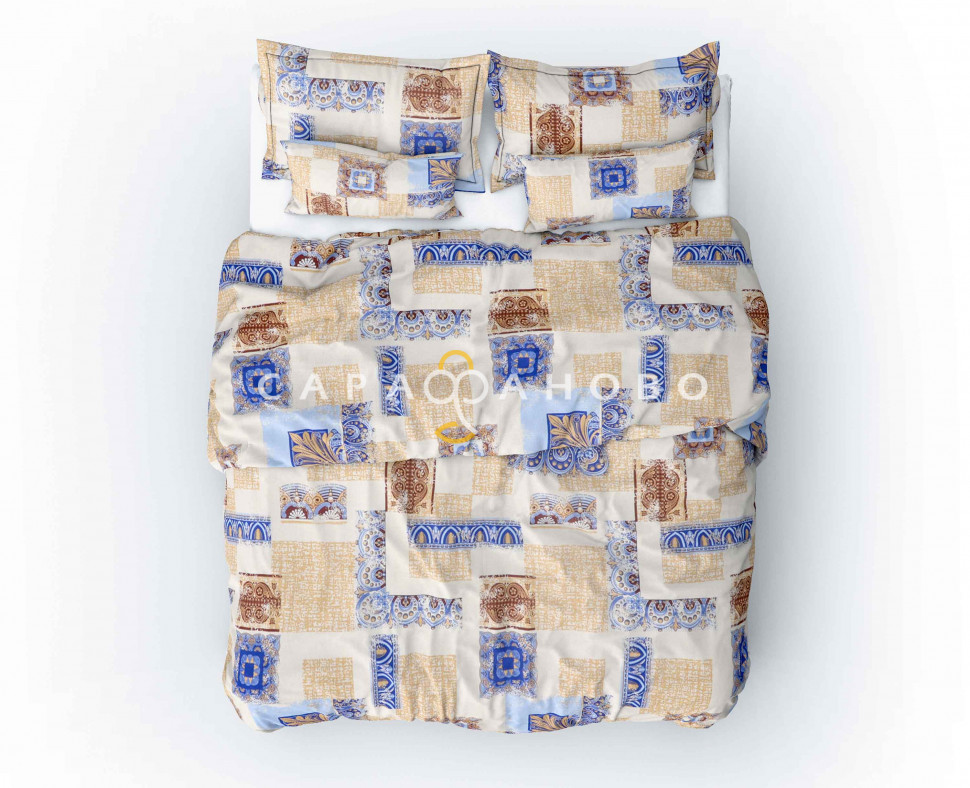Ткань Бязь 150 см 140 гр рис. 7в1/1 Арабески