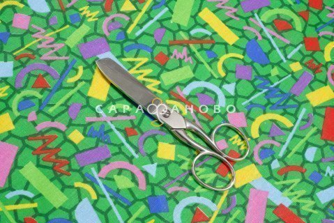Ткань бязь 150 см плательная коллекция рис 1583 вид 2