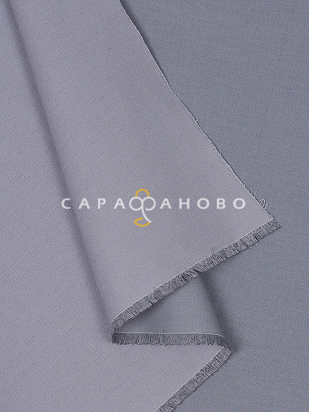 Саржа гладкокрашеная 150 см, 040 Серый 260 +/- 13 г/м2