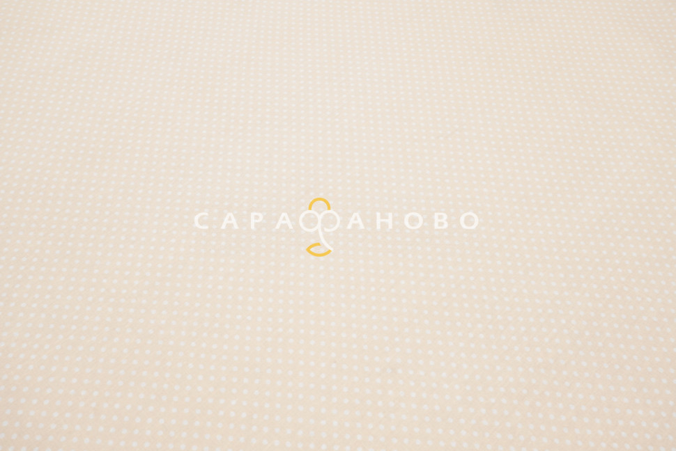 Ткань Бязь 150 см 120 гр Мелкий горошек 1590-5