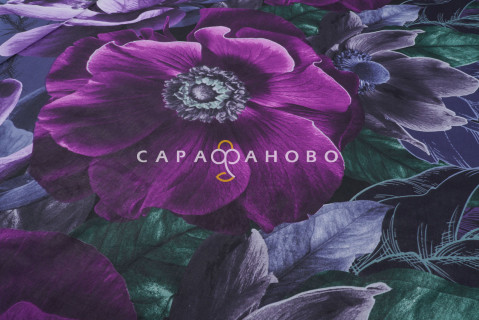 Ткань Перкаль 220 см "ЭЛИТ" рис 660651 Тишина ночи (основа)