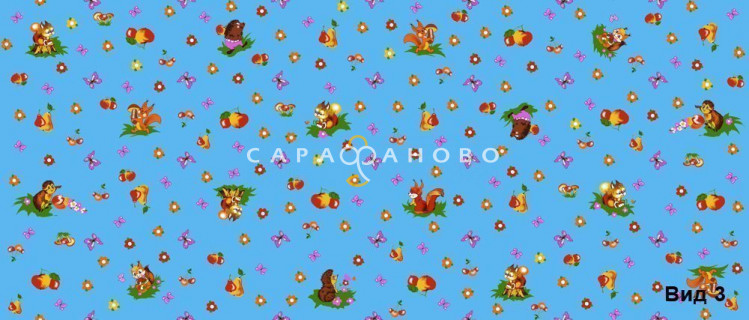 Ткань бязь 150 см детская рис 1231 вид 2