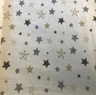 Бязь набивная ГОСТ, шир.80 см, пл. 140 г/м2