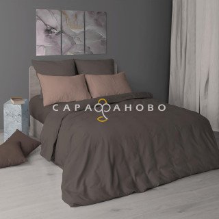 Ткань Бязь Премиум 220 см рис 24500 вид 89 тауп