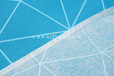 Ткань Бязь 150 см 140 гр рис Полигон вид 4/6