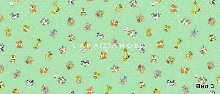 Ткань бязь 150 см детская рис 1408 вид 3