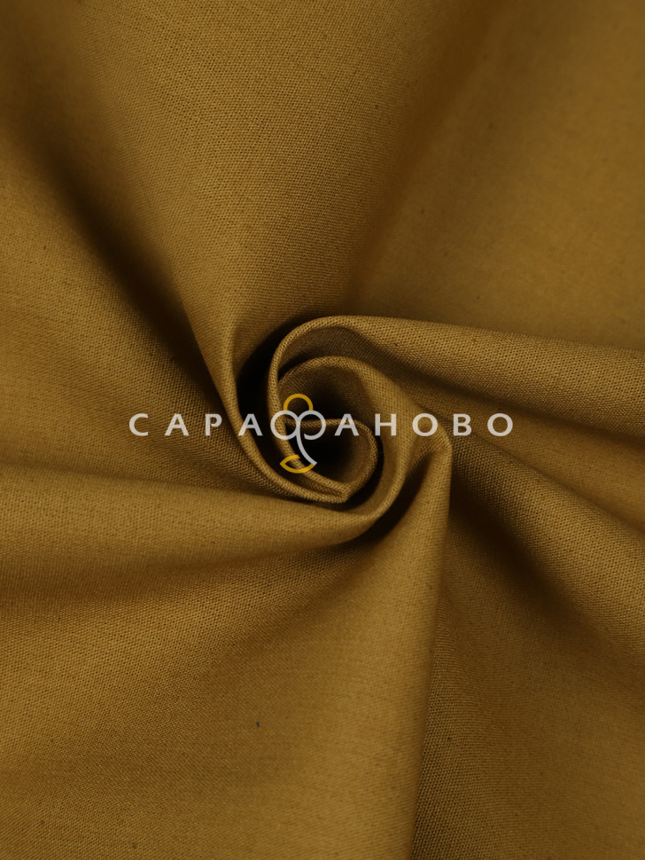 Саржа гладкокрашеная 150 см, 35 Хаки 240 +/- 13 г/м2
