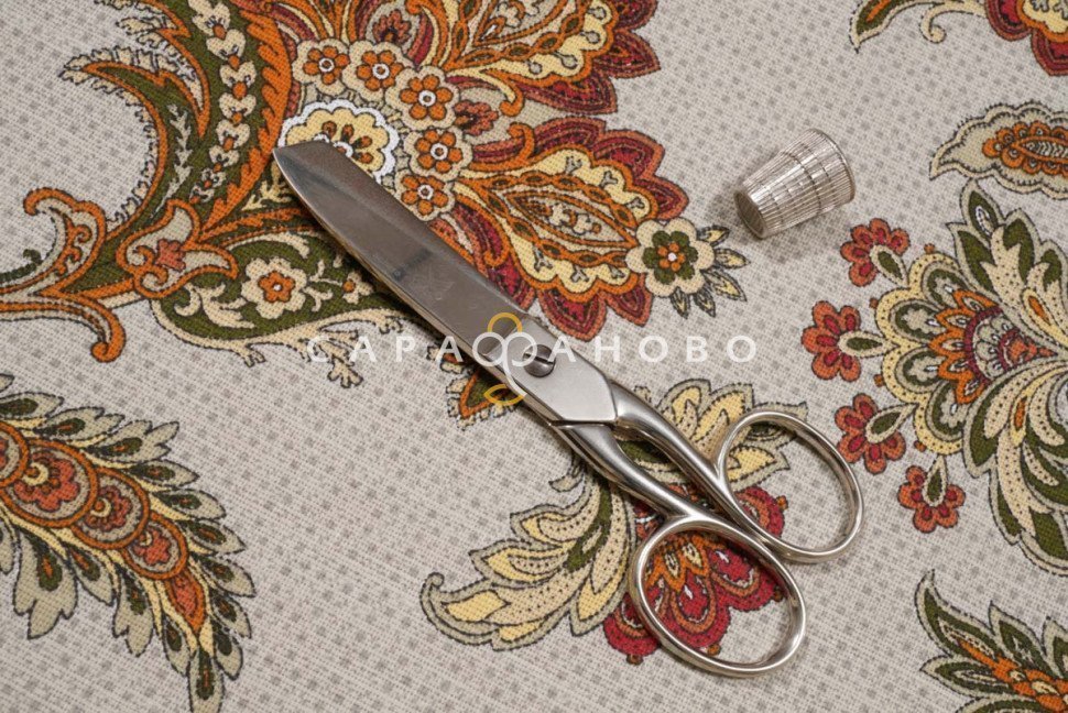 Ткань Рогожка 150 см рис. 12403-1 Армелия