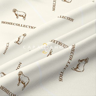 Ткань Тик смесовой 220 см SHEEP 2 Home Collection М