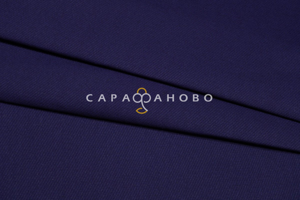 Ткань Диагональ 85 см 240 гр Синяя арт. 1136-27