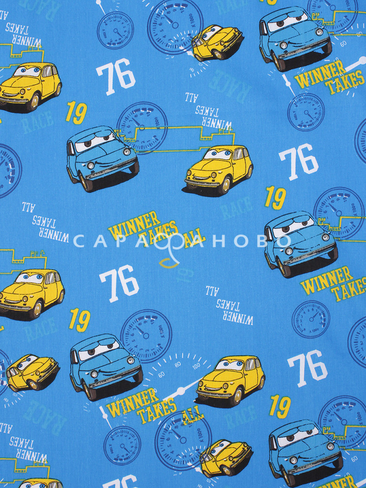 Поплин набивной 150 см, 871-1 Гонки 110 +/-7 г/м2