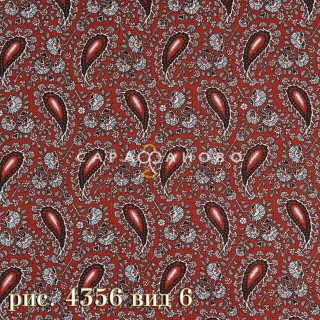 Ткань Бязь 150 см Плательная Коллекция рис 4356 вид 6