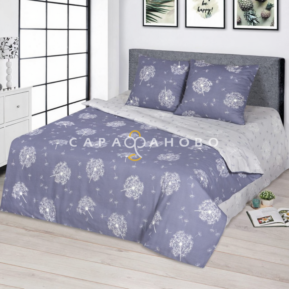 Ткань Бязь 220 см 120 гр рис. Невесомость 12941-1 (основа)
