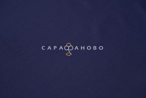 Ткань Саржа 150 см 260 гр №269 Тёмно-синий