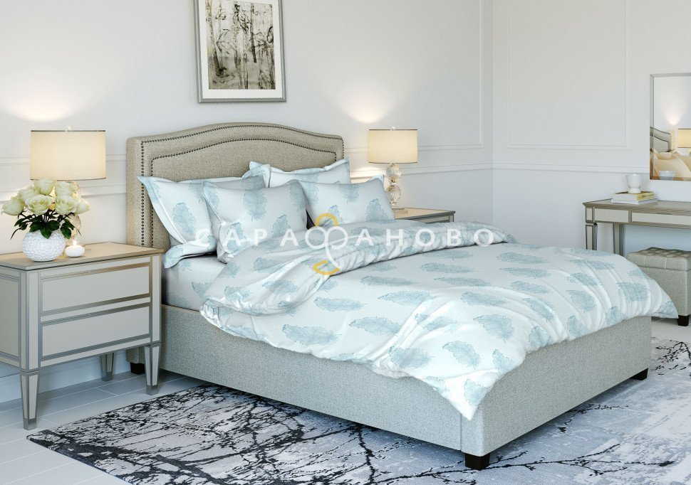 Ткань Бязь 220 см рис. 9051-2