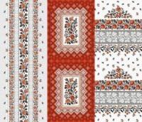 Ткань Полотно Вафельное 150 "Свирель" рис 11623-1, миниатюра 1