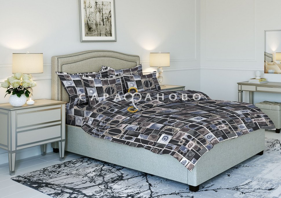 Ткань Бязь 220 см рис. 70006-2