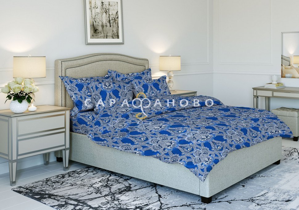Ткань Бязь 220 см рис. 9268-3 