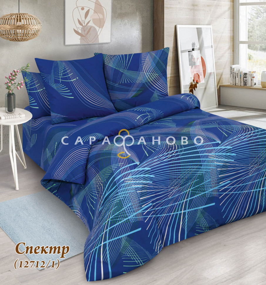 Ткань Бязь 220 см рис 12712 вид 1 Спектр