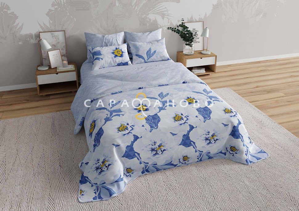 Ткань Перкаль 220 см рис. Соломея 3 (компаньон)