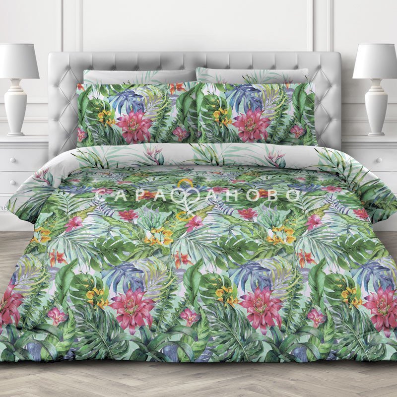 Ткань Бязь Премиум 220 см Paradise Gardens