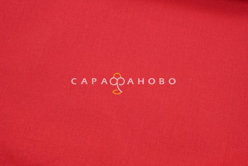 Ткань Бязь 150 см 262-3 ГОСТ №032 Красная