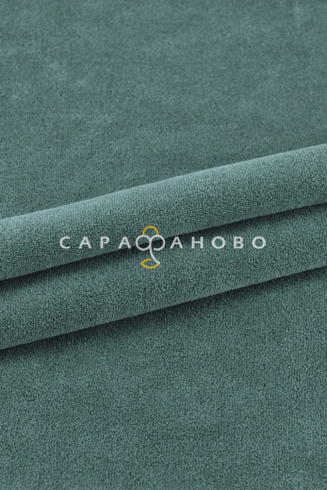 Ткань 80/20 ОЕ Велюр Рулон Зеленый, фото 2