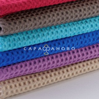 Вафельное полотно 12х12 "БОХО" 150 см 240 г/м2 цвет 969