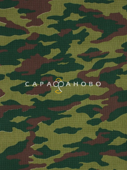 Рипстоп набивной 150 см, 13-1 Флора 230 +/- 10 г/м2