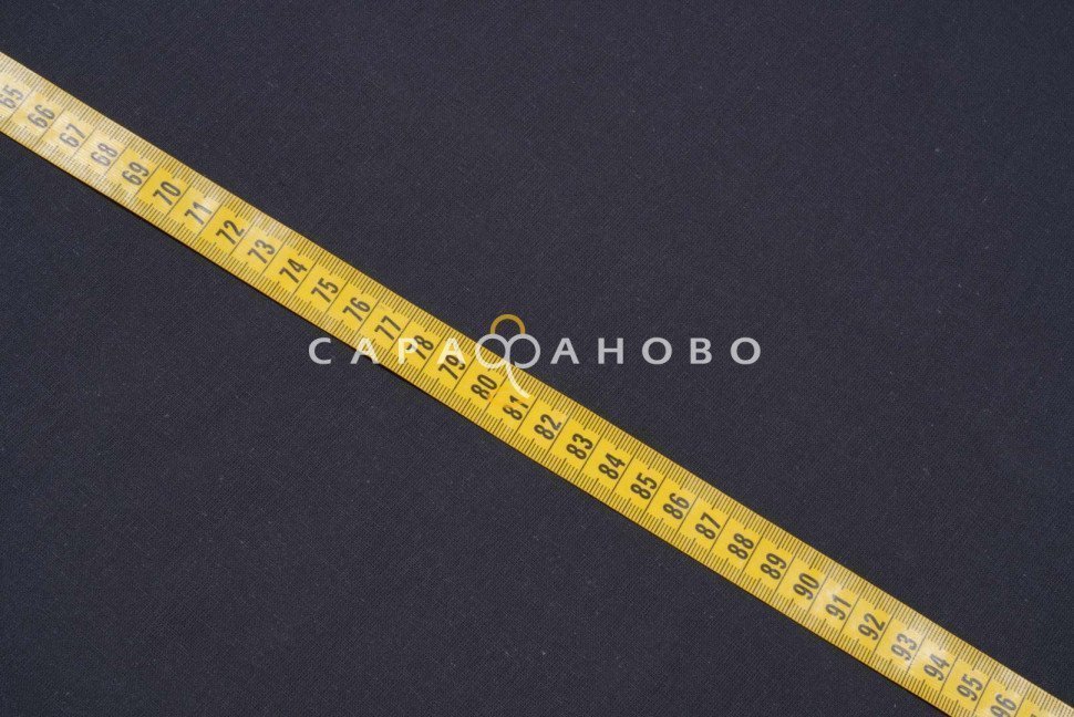 Ткань Бязь 150 см 140 гр рис. 8/3 Чёрный