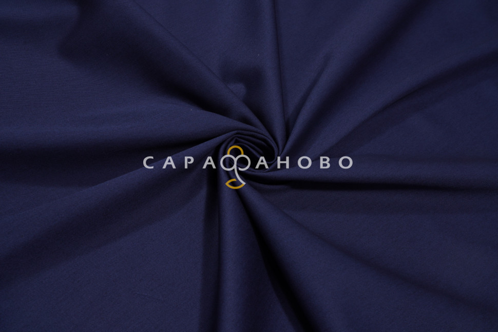 Ткань Саржа 150 см 240 гр/м2 №269 Синий
