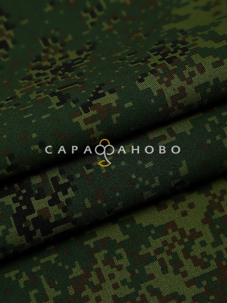 Ткань Саржа костюмная набивная 150 см, 123-1 Цифра