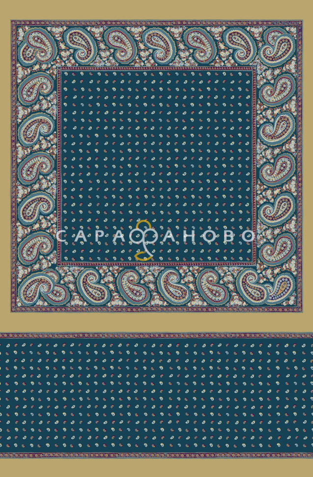 Ткань Батист 150 см 80 гр рис 22253-3
