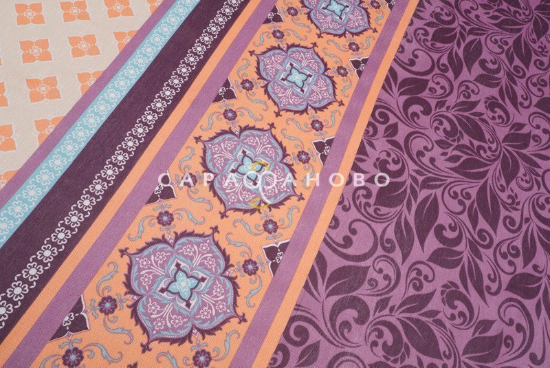 Ткань Бязь 150 см 105 гр рис. 107в2/3 Калейдоскоп