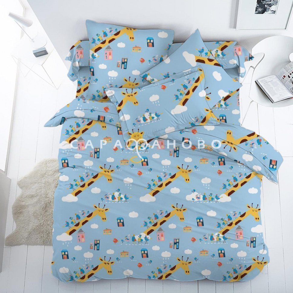 Бязь Комфорт 150 см 13402-1 Веселое путешествие
