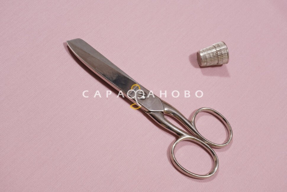 Ткань Сатин 220 см рис. 34003 Дымчатая роза